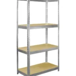 Regał metalowy Budget 150x70x30 4p Ocynkowany